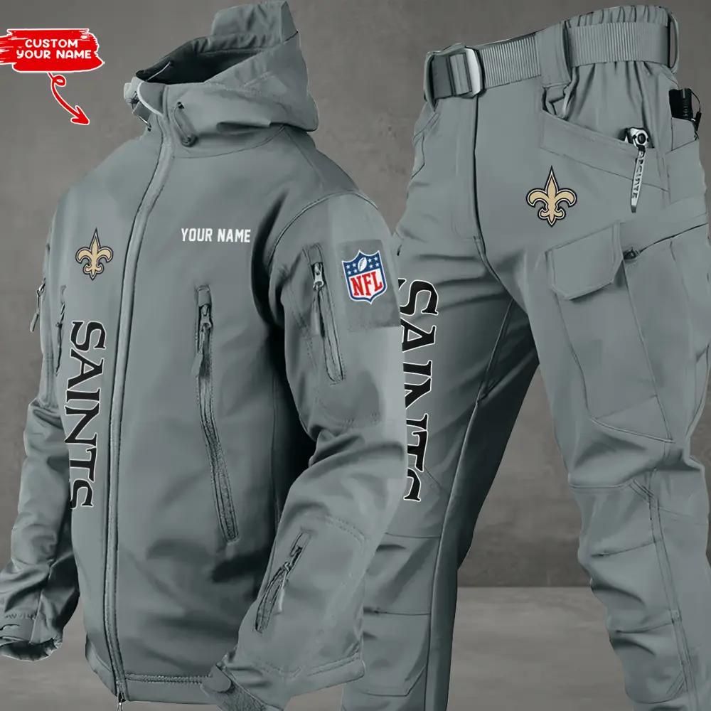 New Orleans Saints Outdoor Jacket and Pants 000004
