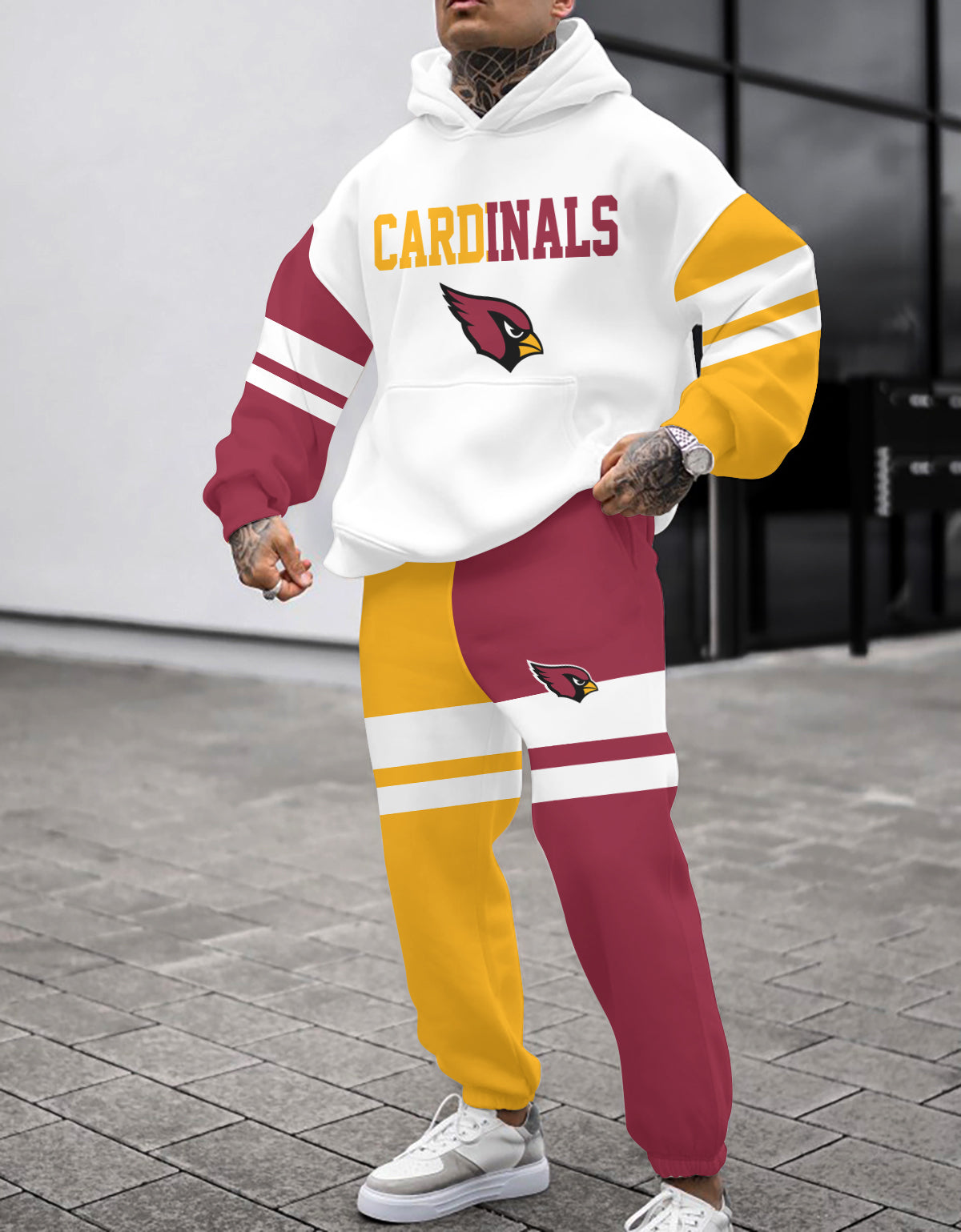 Arizona Cardinals Combo Pullover Hoodie And Sweatpants AZBTPHSP000142