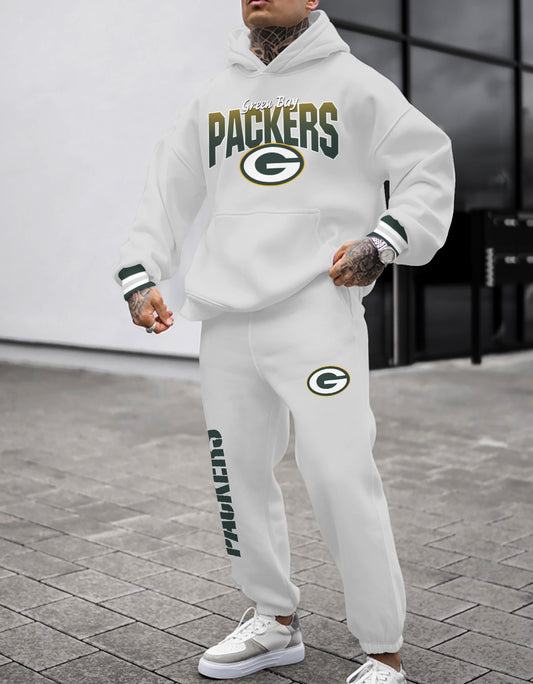 Green Bay Packers Combo Pullover Hoodie And Sweatpants AZBTPHSP000414