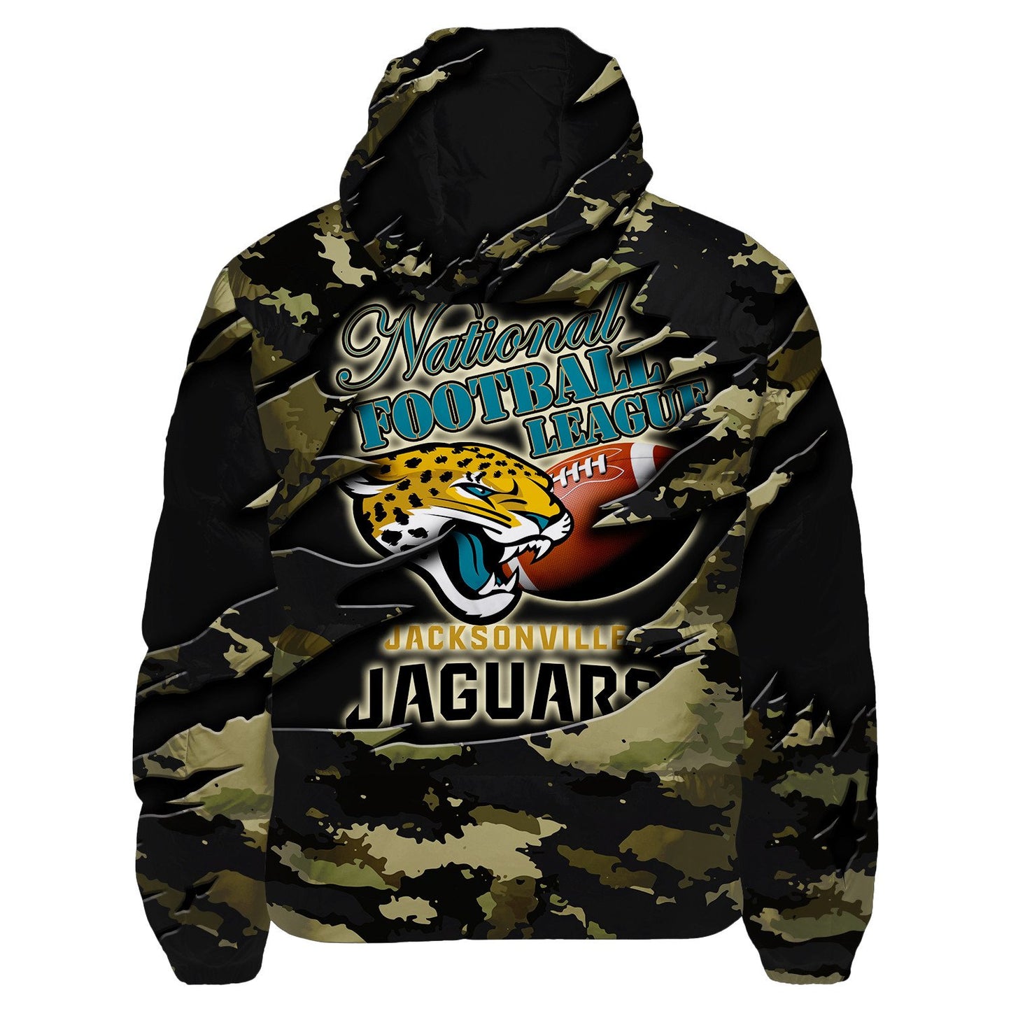 Jacksonville Jaguars CozyCloud Down Jacket AZBTDWJ000401
