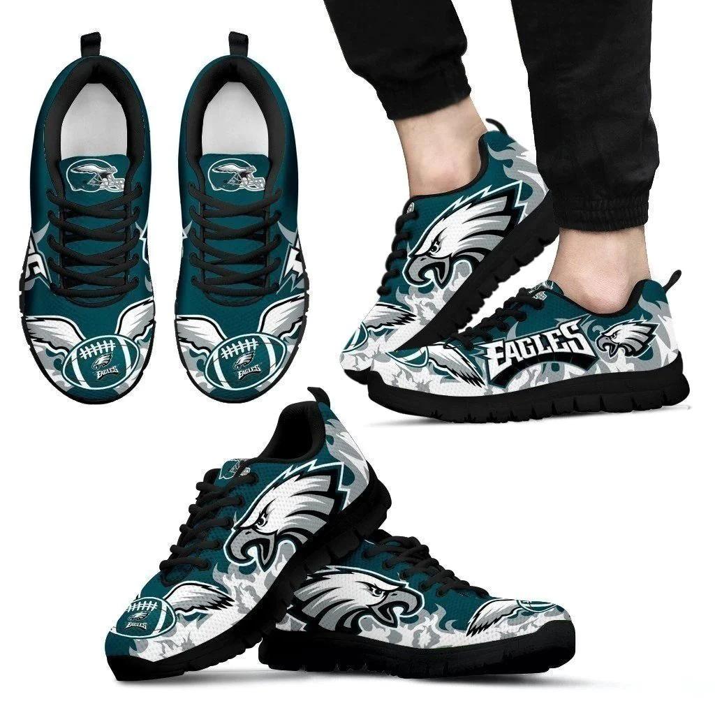 Philadelphia Eagles Custom Sneakers For Fan HA22
