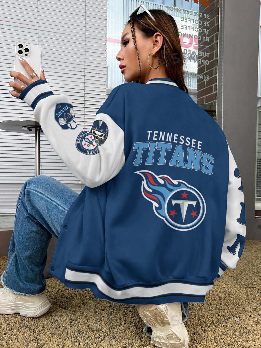Tennessee Titans National Football League Varsity Jacket AZBTVJK000577
