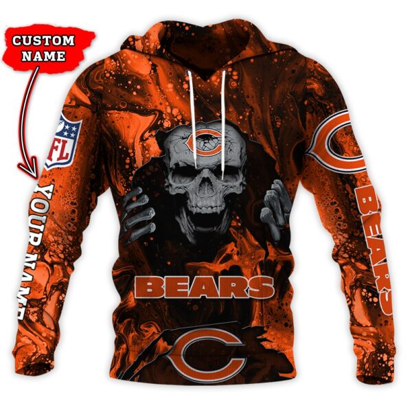 Chicago Bears Personalized Hoodie and Joggers AZCHD980