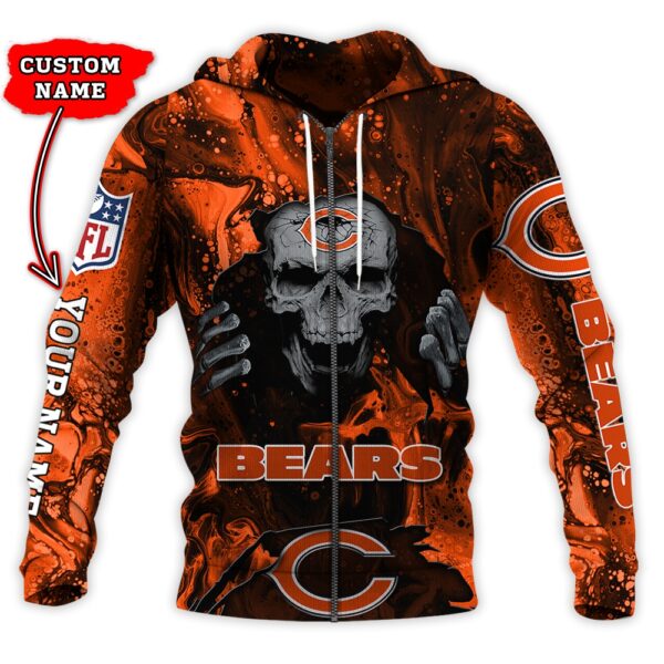 Chicago Bears Personalized Hoodie and Joggers AZCHD980