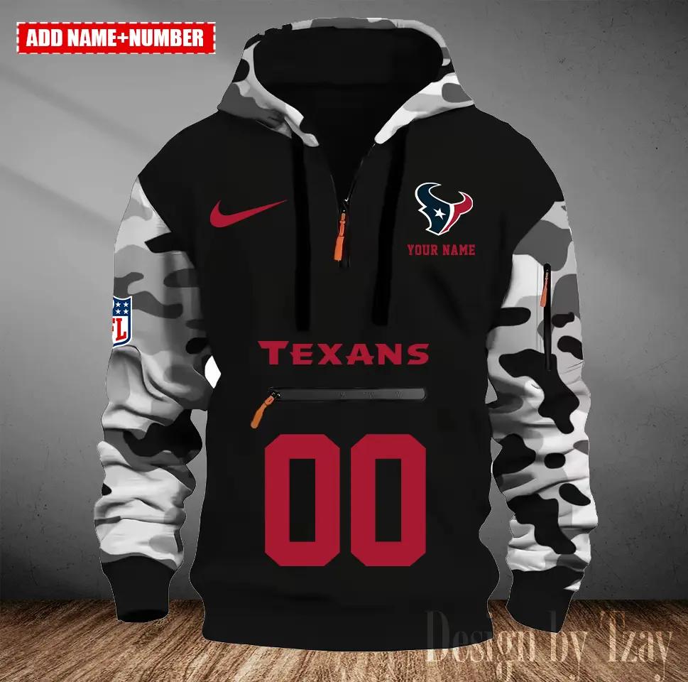 Houston Texans Camouflage Hooded Sweatshirt HA13