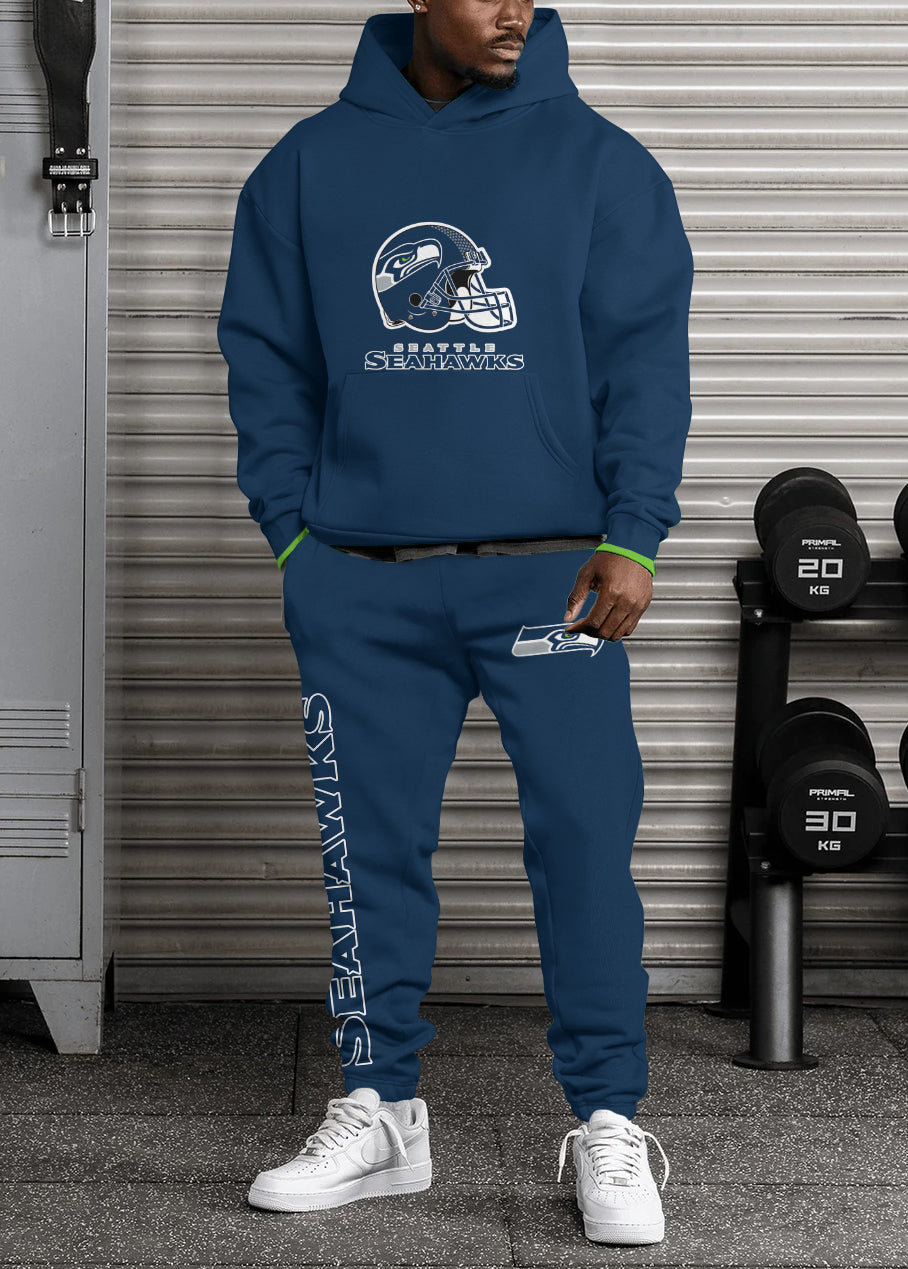 Seattle Seahawks Combo Pullover Hoodie And Sweatpants AZBTPHSP000249