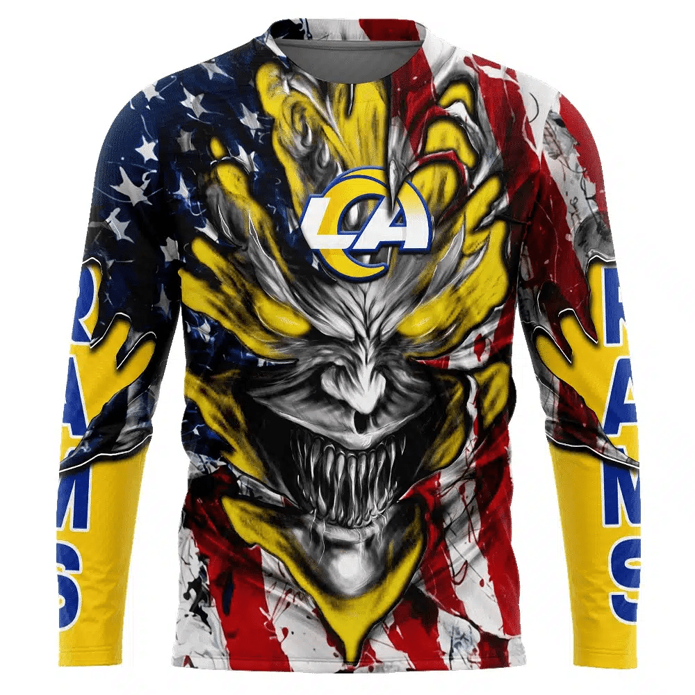 Los Angeles Rams All Over Printed T-shirt Sweatshirt Hoodie AZCHD586