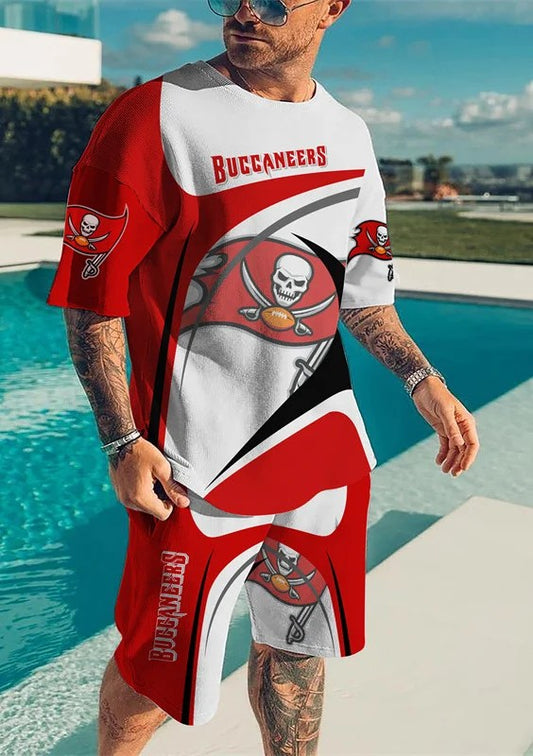 Tampa Bay Buccaneers T-shirt and shorts AZTS035