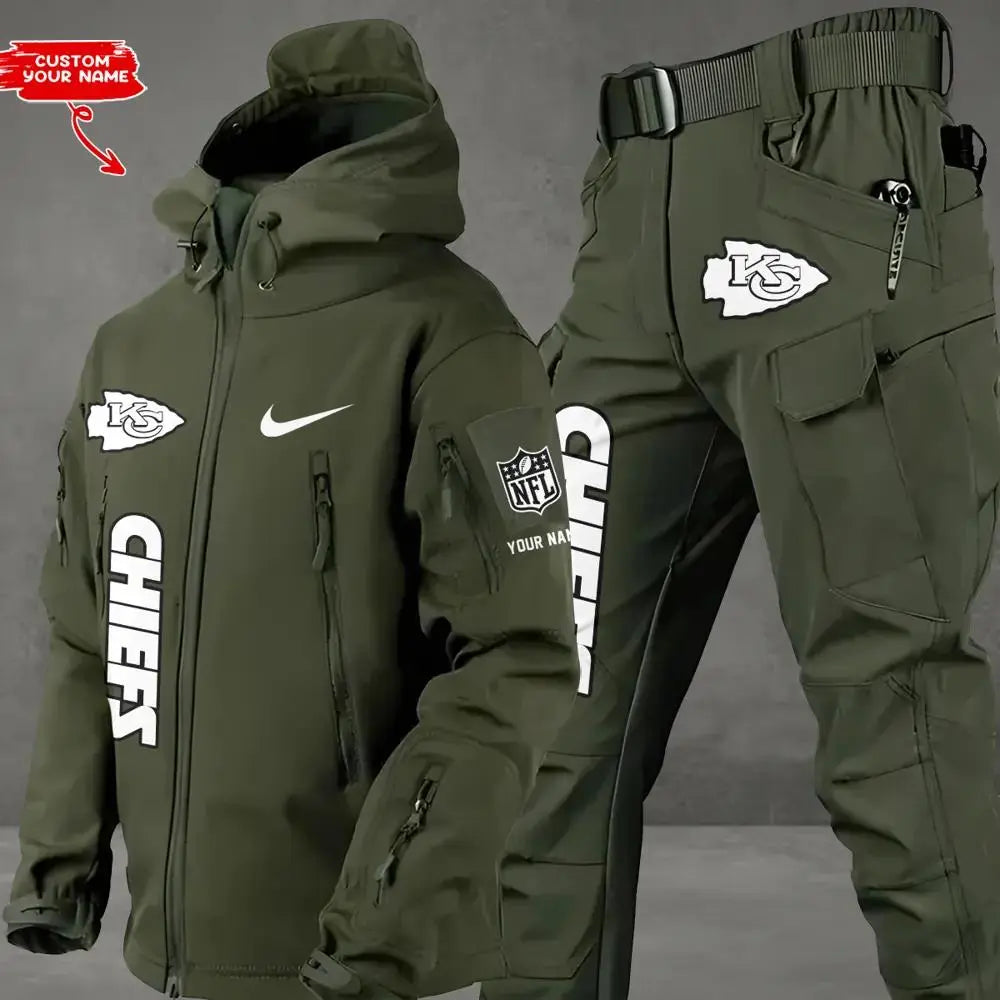 Kansas City Chiefs Outdoor Jacket and Pants 000036