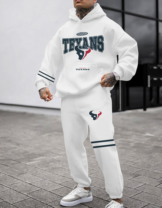 Houston Texans Combo Pullover Hoodie And Sweatpants AZBTPHSP000333