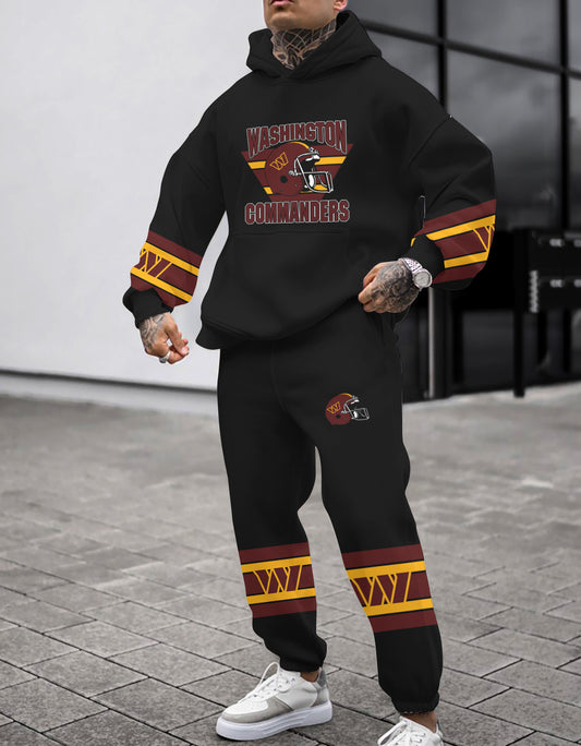 Washington Commanders Combo Pullover Hoodie And Sweatpants AZBTPHSP000063