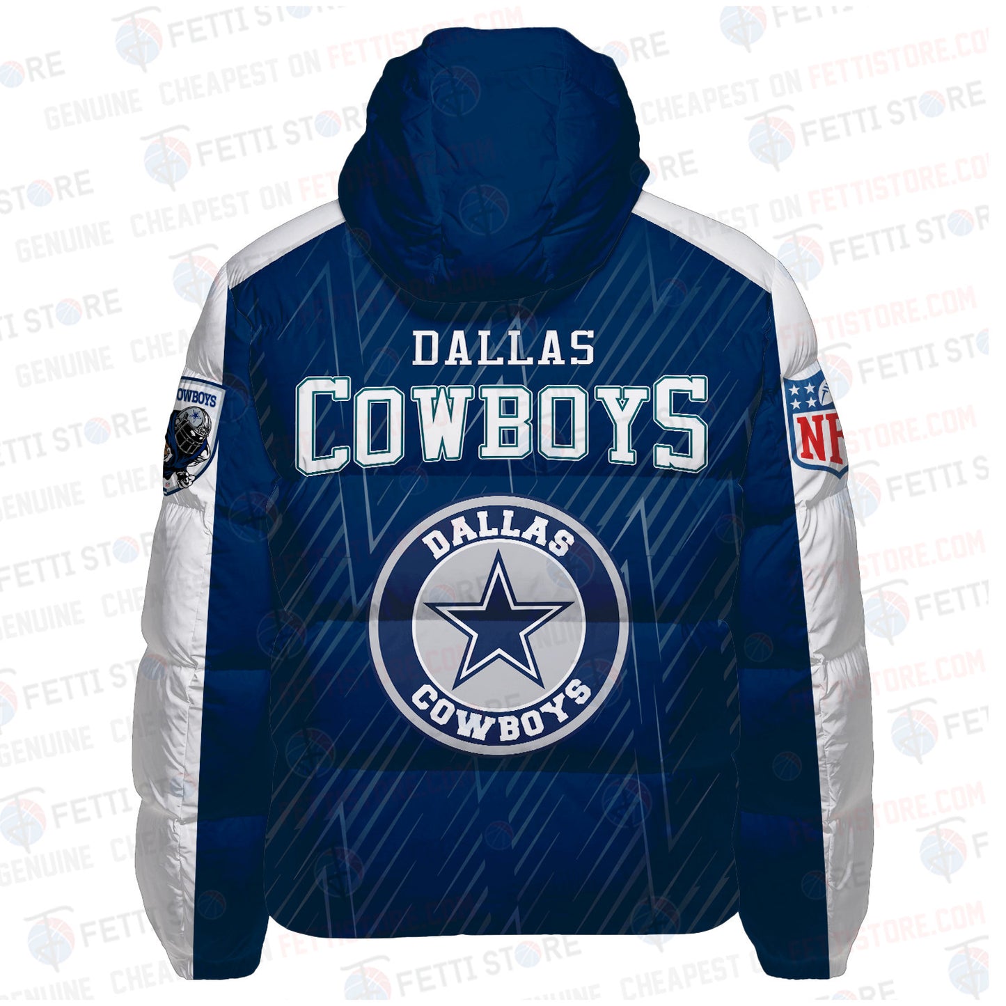 Dallas Cowboys CozyCloud Down Jacket AZBTDWJ000162