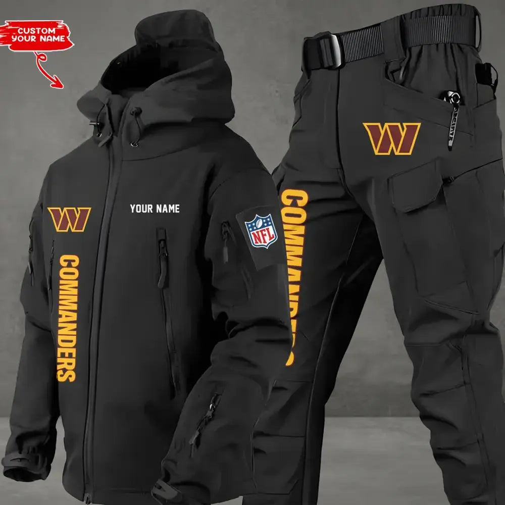 Washington Commanders Outdoor Jacket and Pants 000019