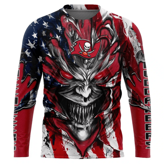 Tampa Bay Buccaneers All Over Printed T-shirt Sweatshirt Hoodie AZCHD597