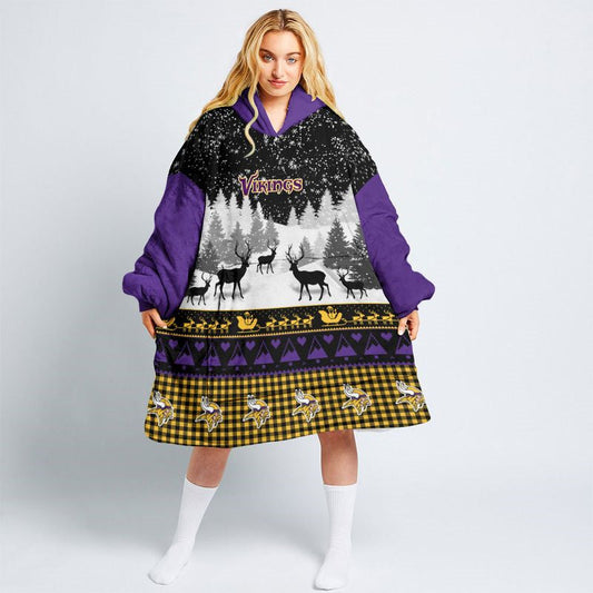 Minnesota Vikings Snug Hoodie AZBTSNH000154