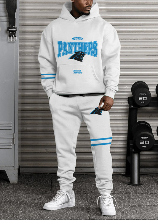 Carolina Panthers Combo Pullover Hoodie And Sweatpants AZBTPHSP000456