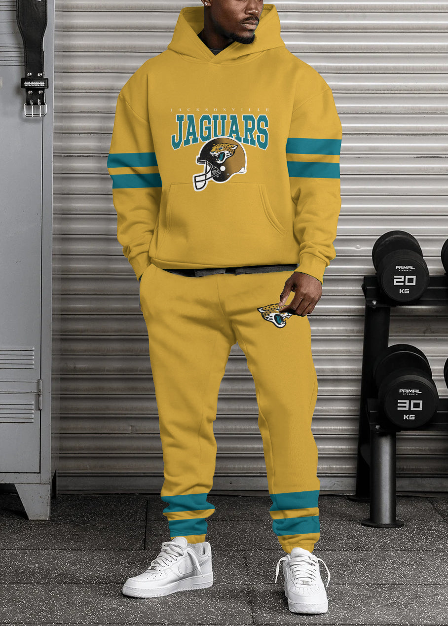 Jacksonville Jaguars Combo Pullover Hoodie And Sweatpants AZBTPHSP000347