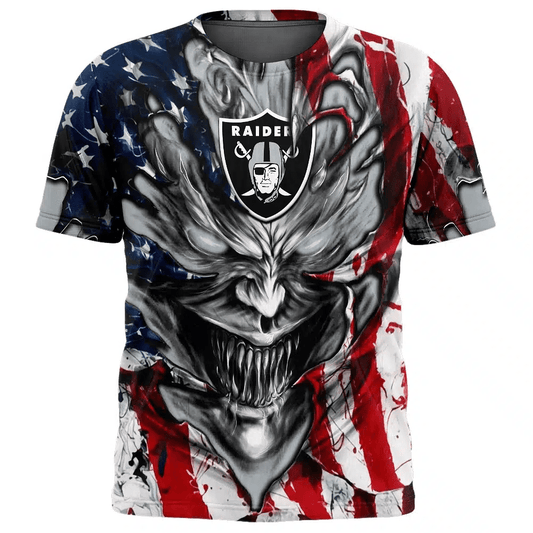 Las Vegas Raiders All Over Printed T-shirt Sweatshirt Hoodie AZCHD584