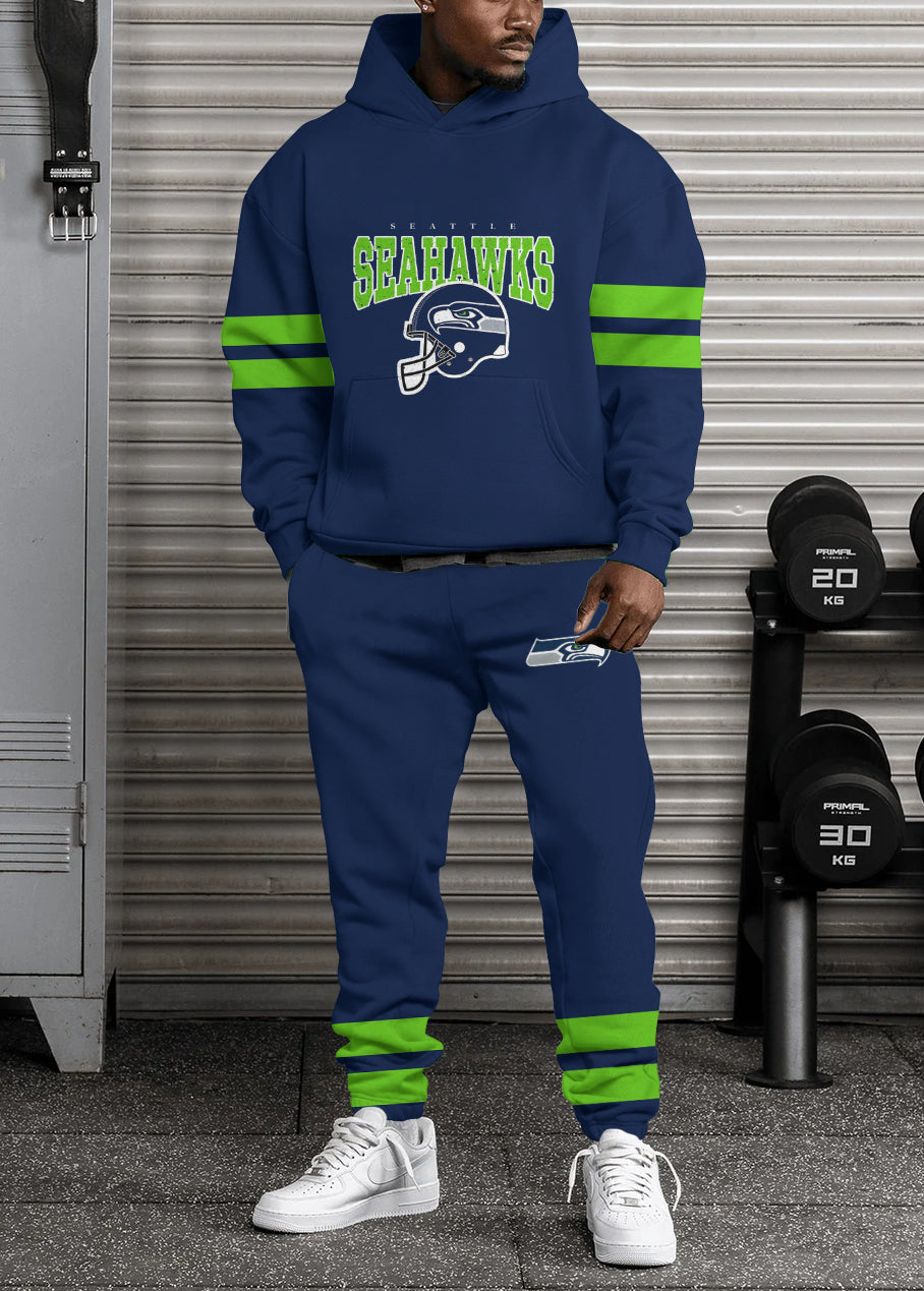 Seattle Seahawks Combo Pullover Hoodie And Sweatpants AZBTPHSP000444