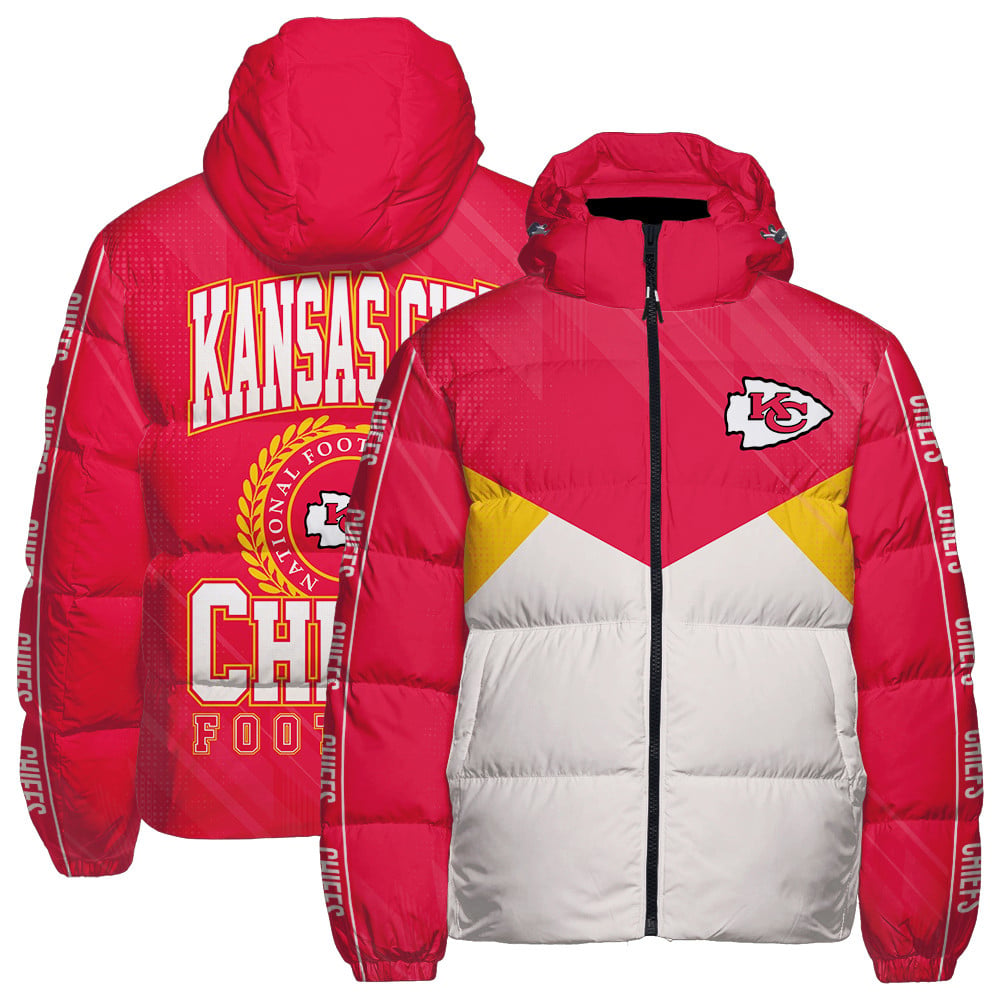 Kansas City Chiefs CozyCloud Down Jacket AZBTDWJ000358