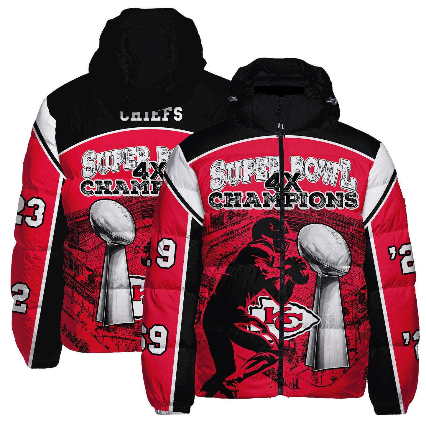 Kansas City Chiefs CozyCloud Down Jacket AZBTDWJ000323