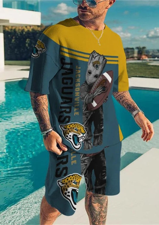 Jacksonville Jaguars T-shirt and Shorts AZTS530