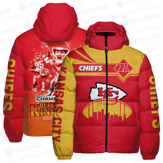Kansas City Chiefs CozyCloud Down Jacket AZBTDWJ000149