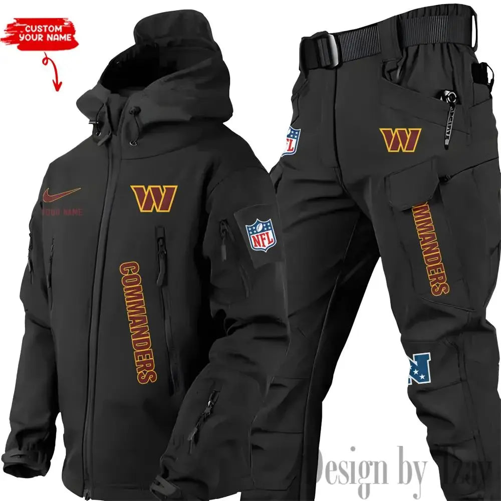 Washington Commanders Outdoor Jacket and Pants 000145