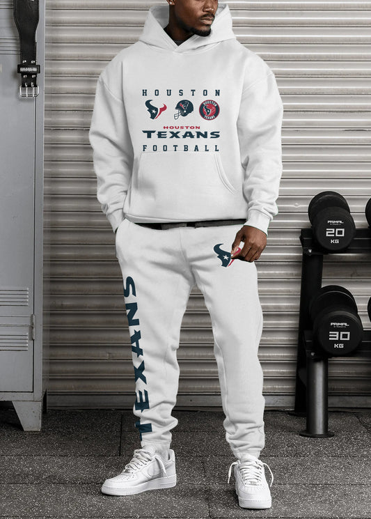 Houston Texans Combo Pullover Hoodie And Sweatpants AZBTPHSP000341
