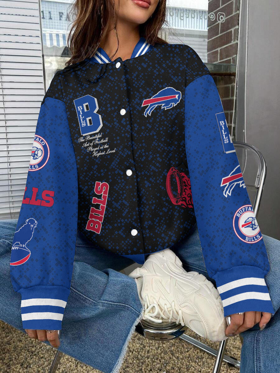 Buffalo Bills National Football League Varsity Jacket AZBTVJK000536
