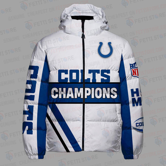 Indianapolis Colts CozyCloud Down Jacket AZBTDWJ000105