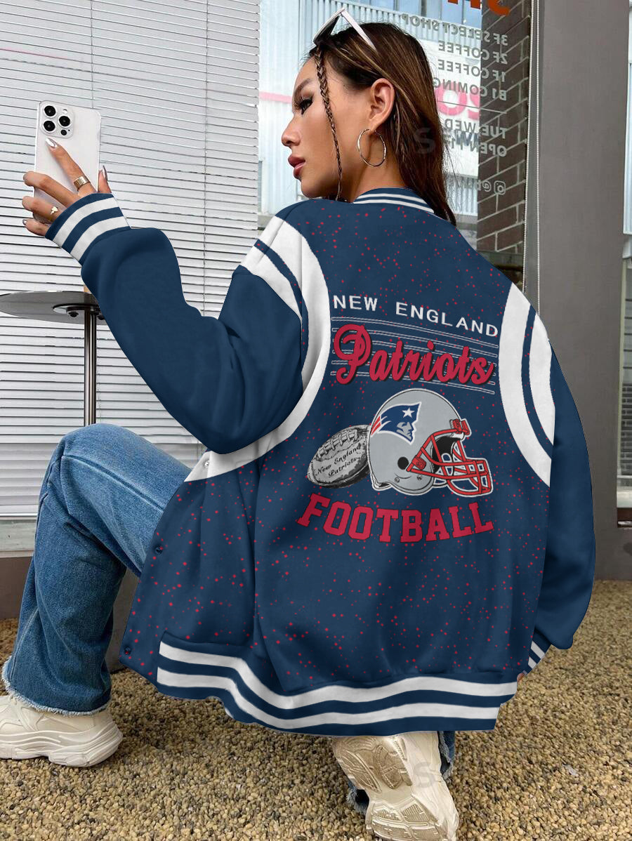 New England Patriots National Football League Varsity Jacket AZBTVJK000648