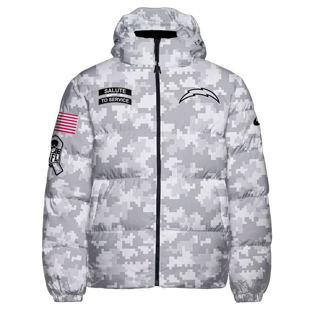 Los Angeles Chargers CozyCloud Down Jacket AZBTDWJ000265