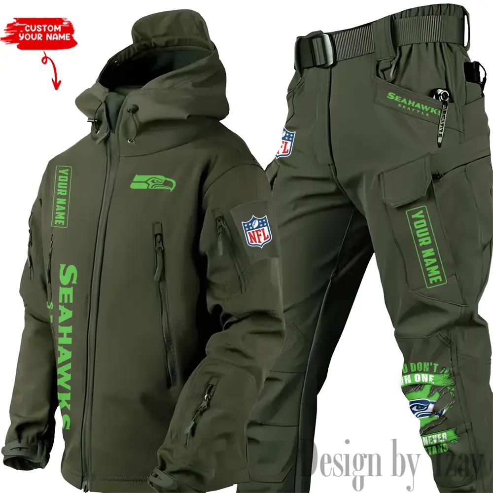 Seattle Seahawks Outdoor Jacket and Pants 000104