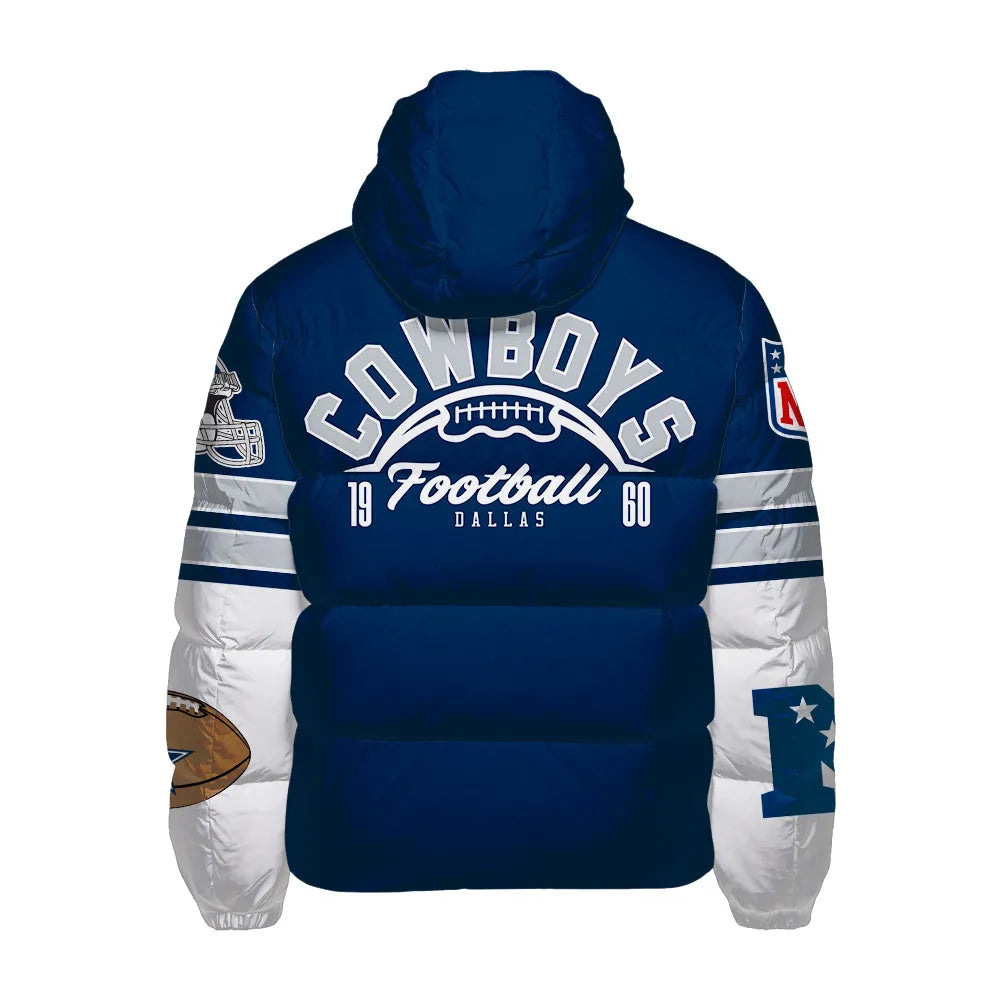 Dallas Cowboys CozyCloud Down Jacket AZBTDWJ000381
