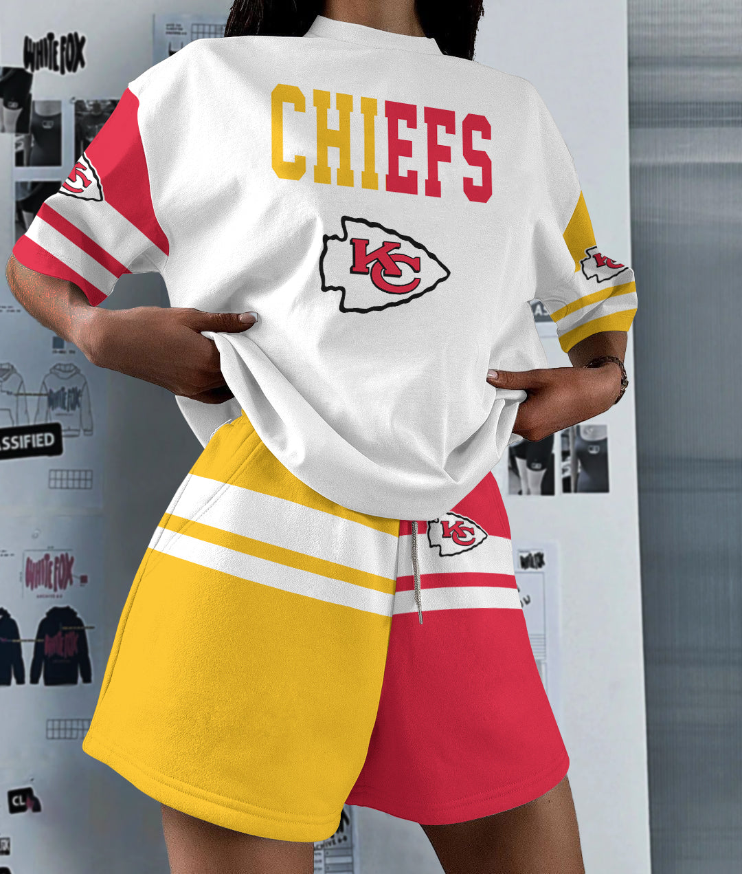 Kansas City Chiefs Limited Edition Top And Shorts Two-Piece Suits