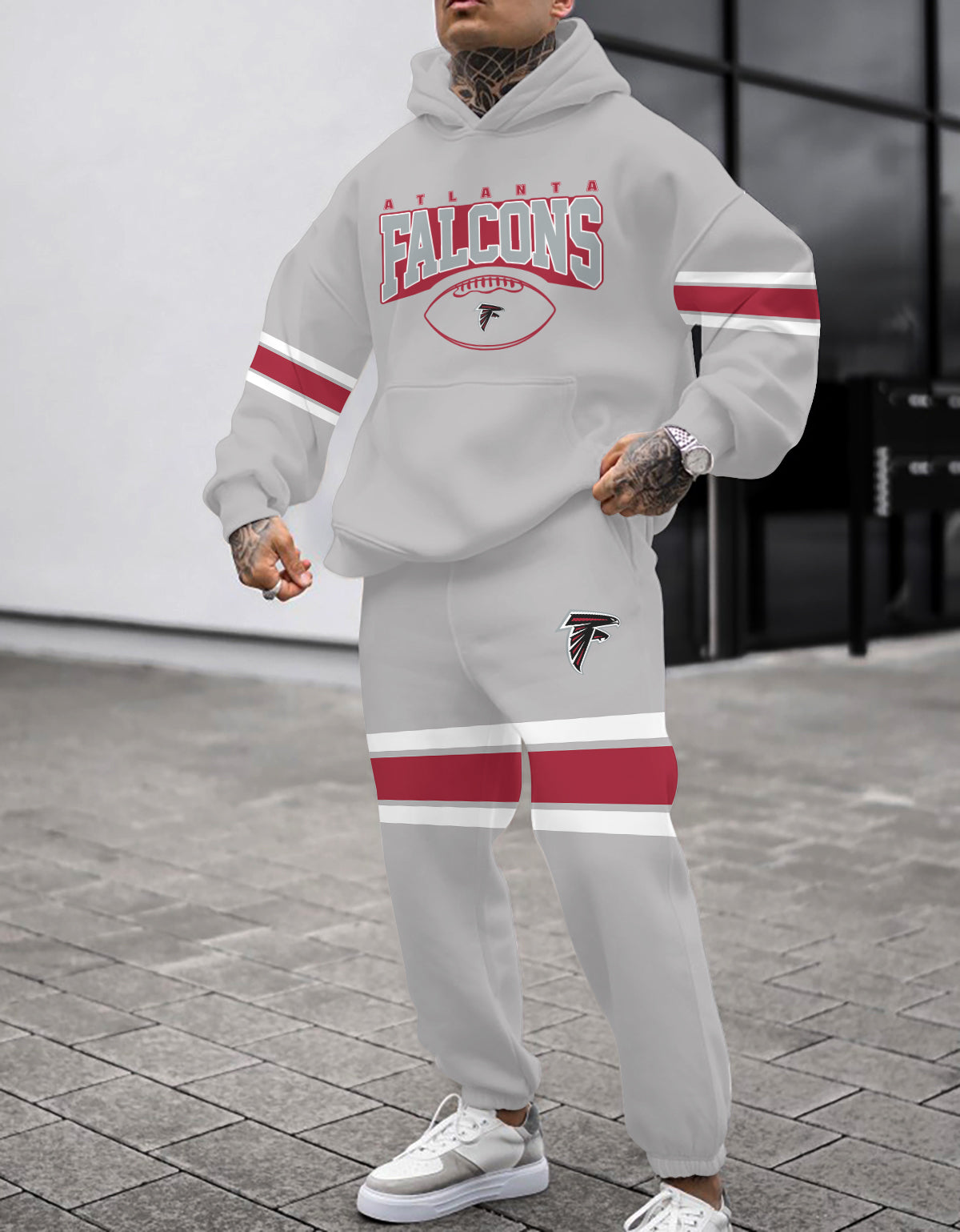 Atlanta Falcons Combo Pullover Hoodie And Sweatpants AZBTPHSP000294