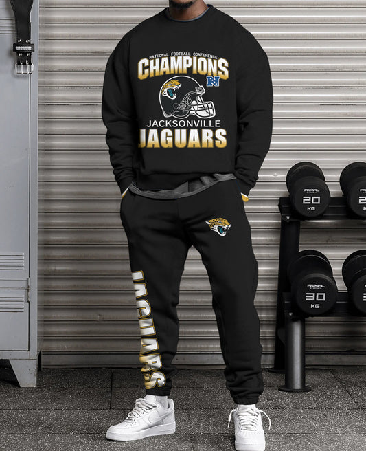 Jacksonville Jaguars Combo 3D Sweatsuit and Sweatpants Unisex CBSP120