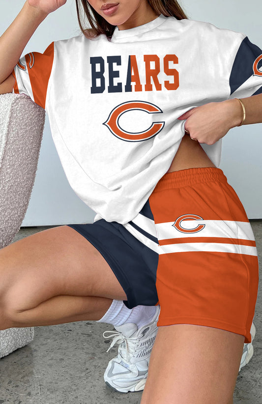 Chicago Bears Limited Edition Top And Shorts Two-Piece Suits