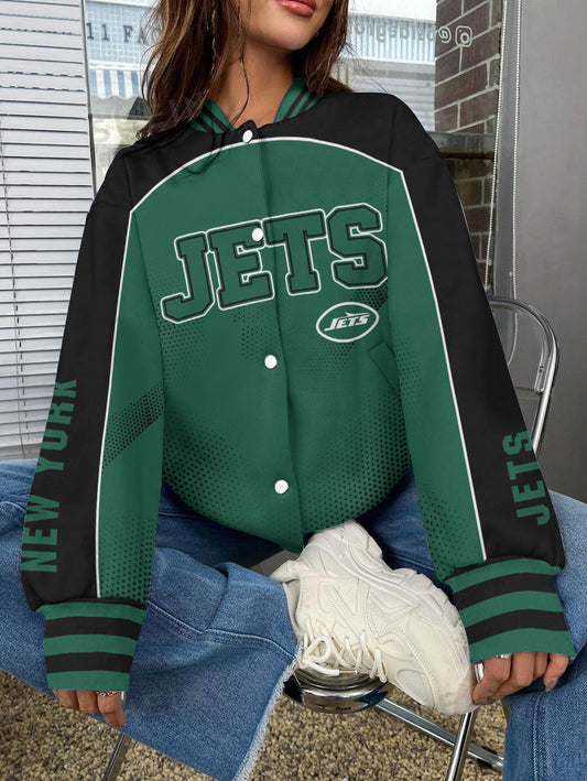 New York Jets National Football League Varsity Jacket AZBTVJK000589