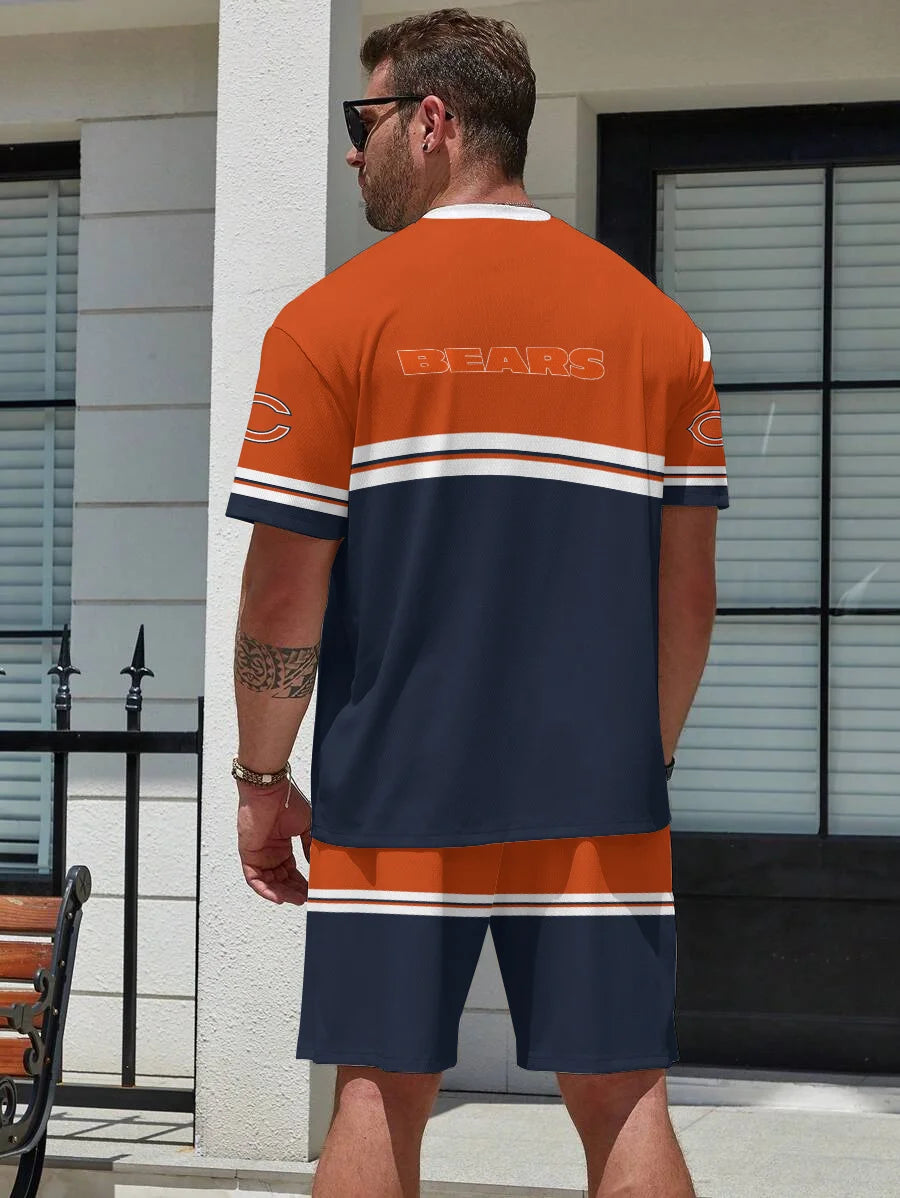 Chicago Bears T-shirt and Shorts AZBTTSAS000068