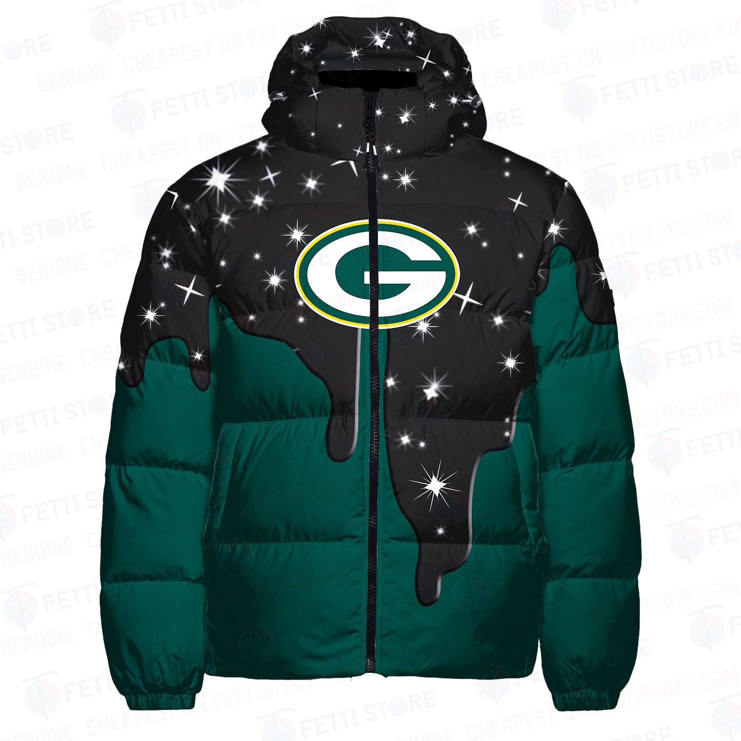 Green Bay Packers CozyCloud Down Jacket AZBTDWJ000034