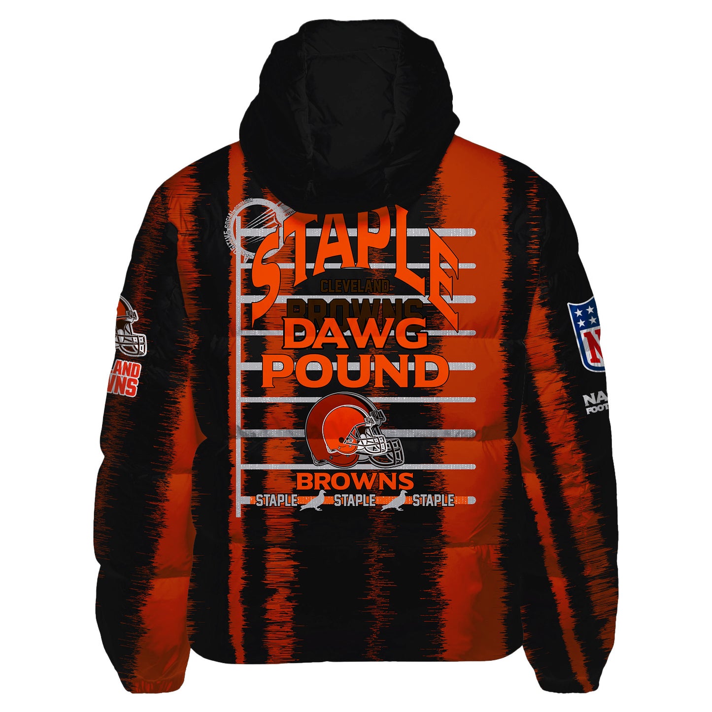 Cleveland Browns CozyCloud Down Jacket AZBTDWJ000215