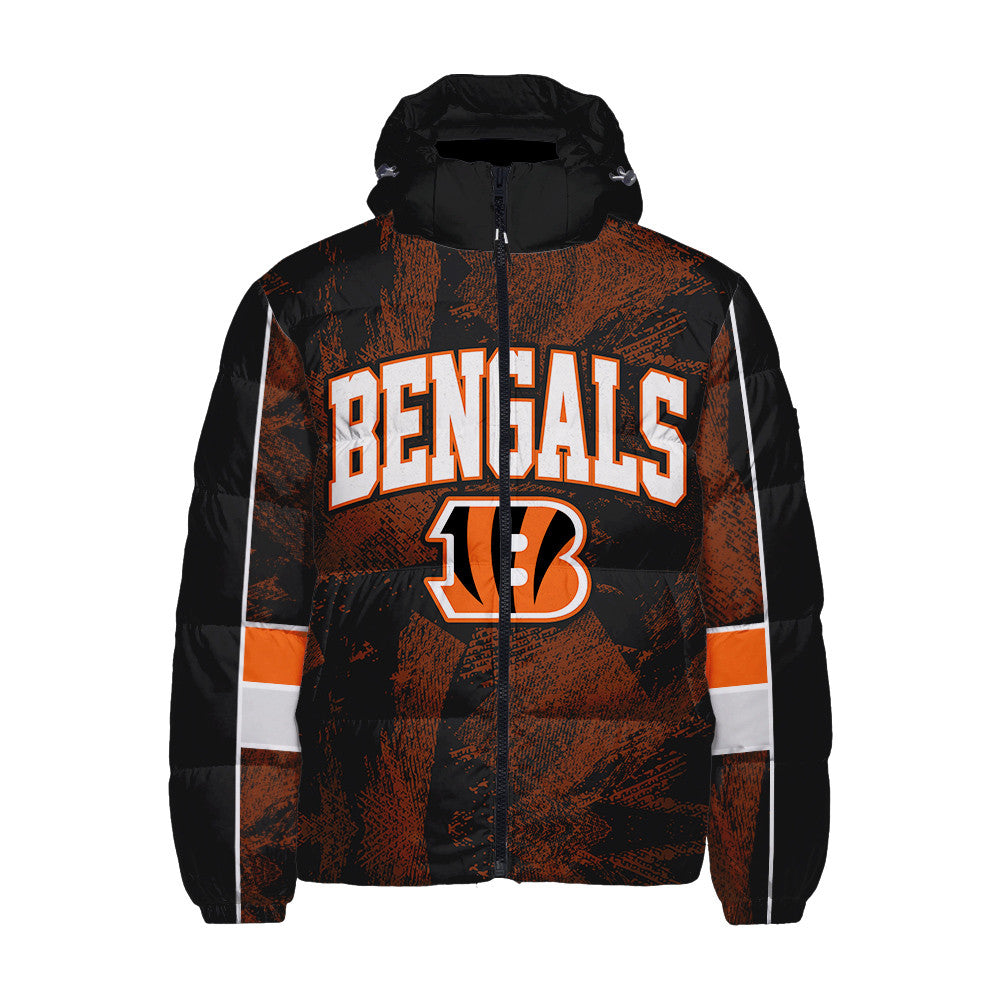 Cincinnati Bengals CozyCloud Down Jacket AZBTDWJ000135
