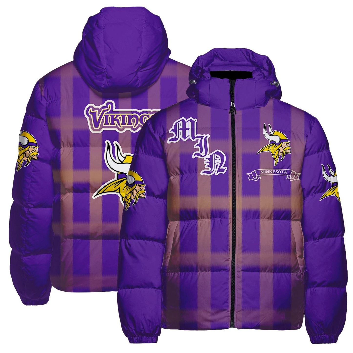 Minnesota Vikings CozyCloud Down Jacket AZBTDWJ000225