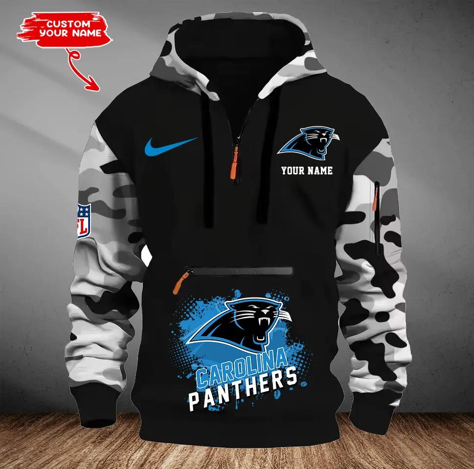 Carolina Panthers Camouflage Hooded Sweatshirt HA37
