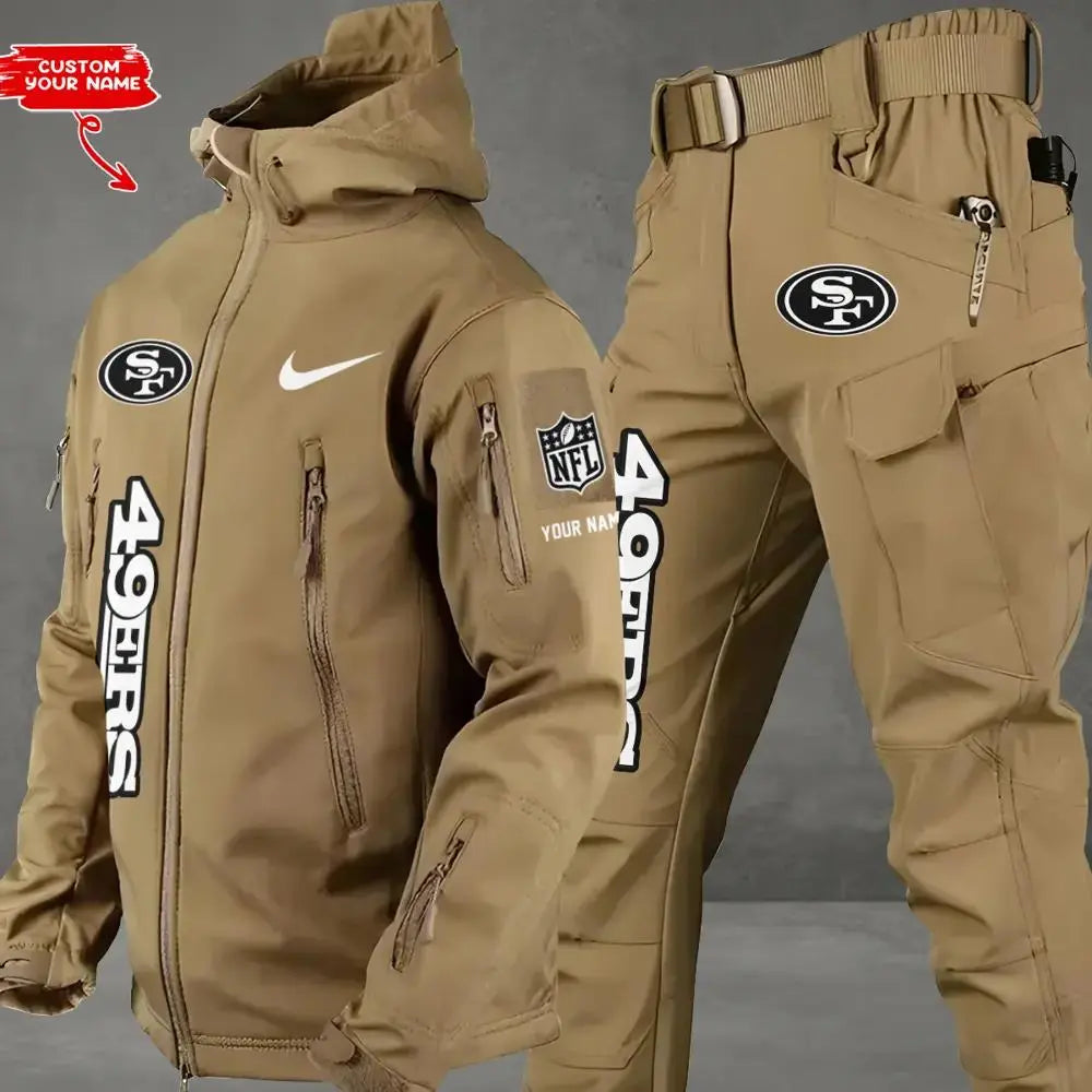 San Francisco 49ers Outdoor Jacket and Pants 000123