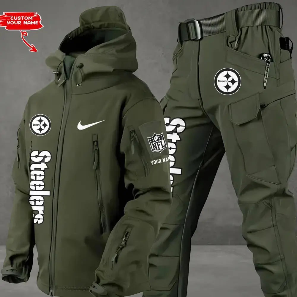 Pittsburgh Steelers Outdoor Jacket and Pants 000122