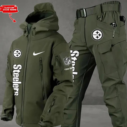 Pittsburgh Steelers Outdoor Jacket and Pants 000122
