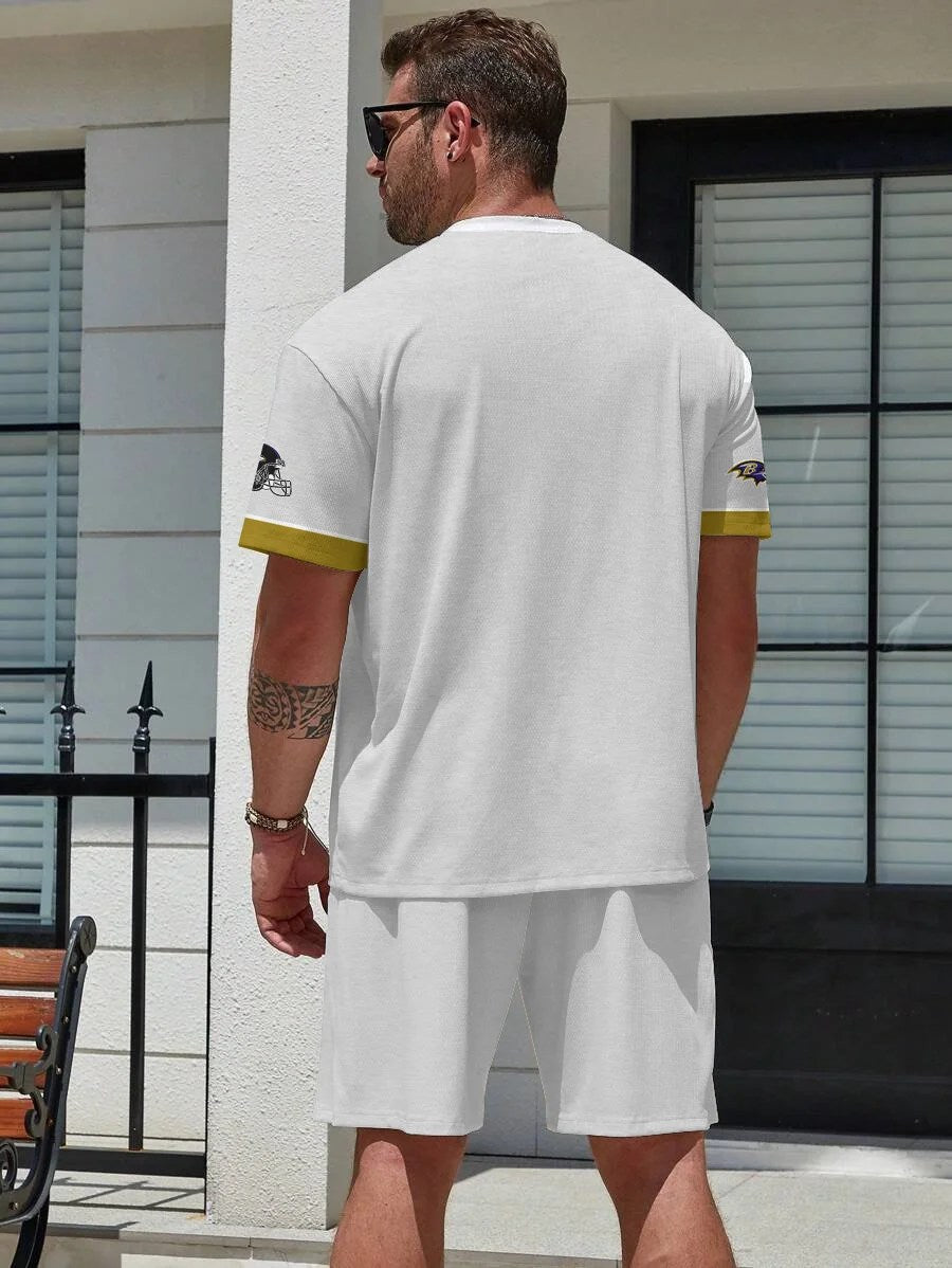 Baltimore Ravens T-shirt and Shorts AZBTTSAS000037